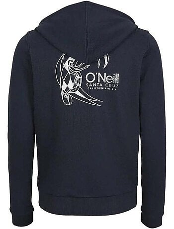 Sweat com capuz e fecho o'neill circle surfer azul-marinho para mulher