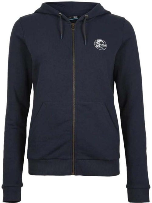Sweat com Capuz e Fecho O'Neill Circle Surfer Azul-Marinho para Mulher - Kiabi Sweat com Capuz e Fecho O'Neill Circle Surfer Azul-Marinho para Mulher - Kiabi