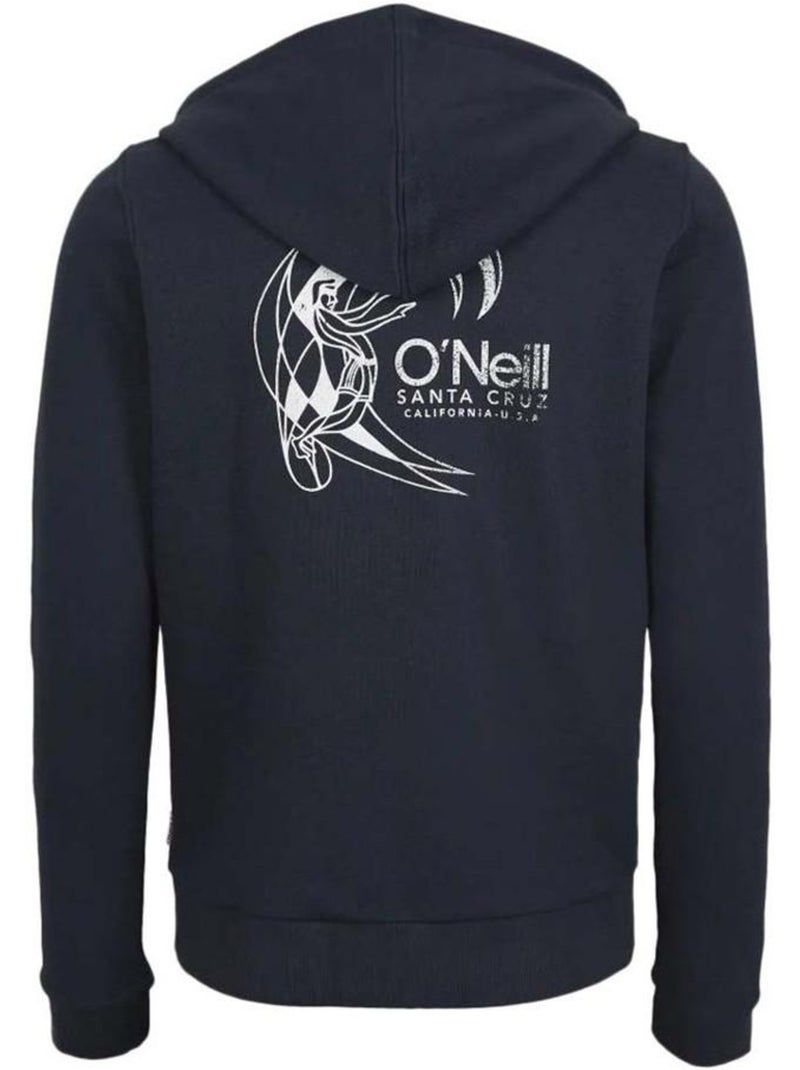 Sweat com Capuz e Fecho O'Neill Circle Surfer Azul-Marinho para Mulher Azul-marinho - Kiabi