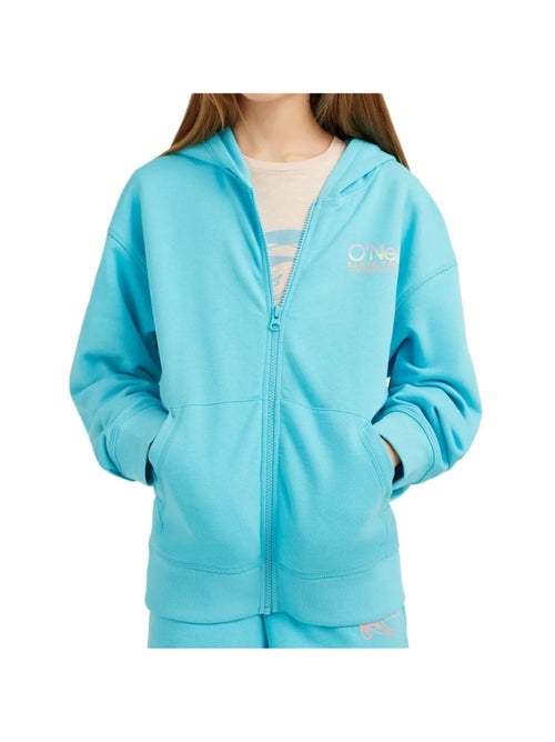 Sweat com Capuz e Fecho para Menina O'Neill Circle Surfer Azul - Kiabi