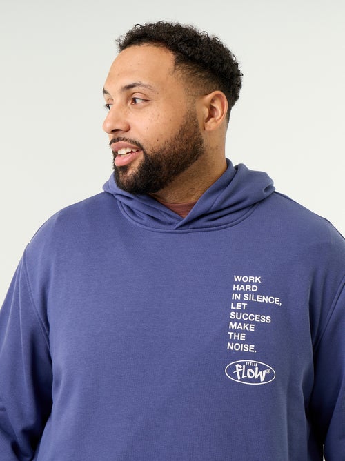 Sweat com capuz em moletão não cardado - Kiabi Sweat com capuz em moletão não cardado - Kiabi