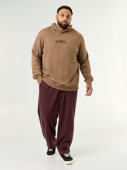 Sweat com capuz em moletão não cardado - Kiabi Sweat com capuz em moletão não cardado - Kiabi