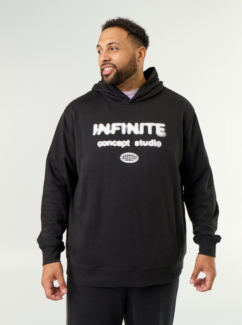 Sweat com capuz em moletão não cardado - Kiabi Sweat com capuz em moletão não cardado - Kiabi