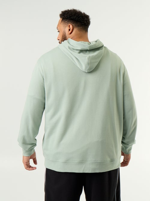 Sweat com capuz em moletão não cardado - Kiabi Sweat com capuz em moletão não cardado - Kiabi