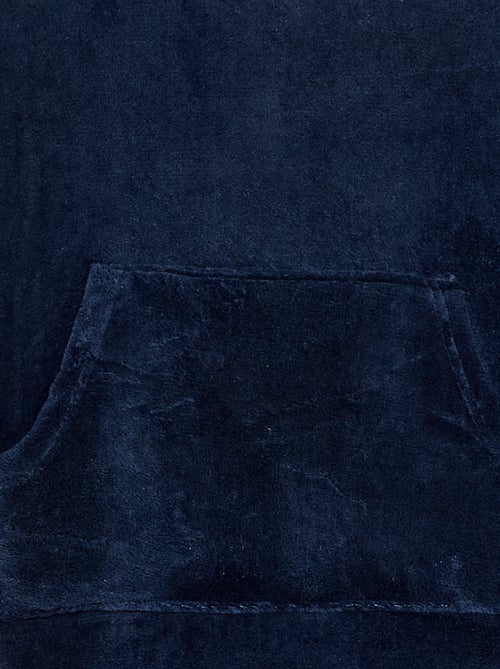 Sweat com capuz em polar - Kiabi