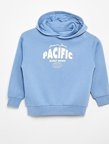 Sweat com capuz estampado