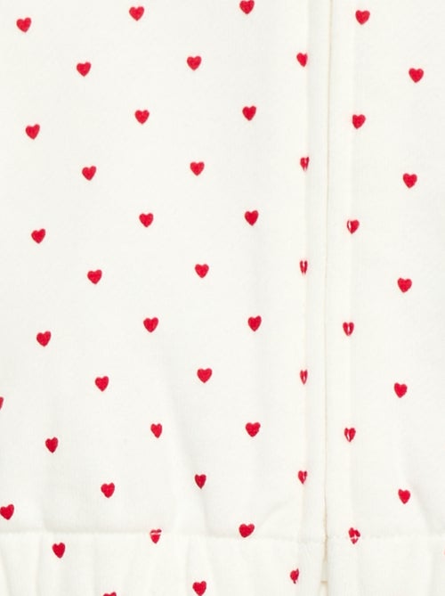 Sweat com capuz estampado - Kiabi