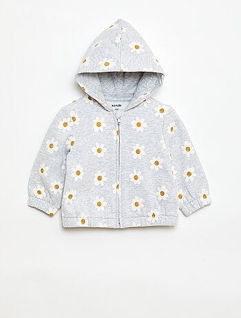 Sweat com capuz estampado