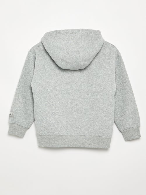 Sweat com capuz estampado - Kiabi