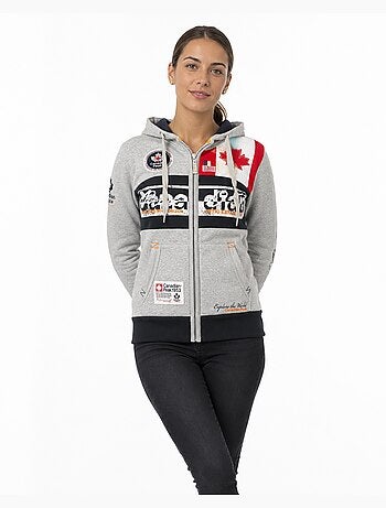 Sweat com capuz face – canadian peak