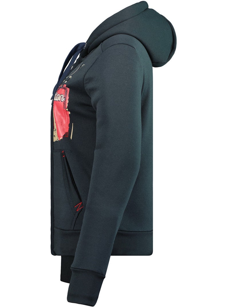 Sweat com capuz farlotteak – canadian peak Azul-marinho - Kiabi