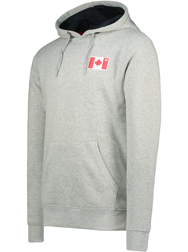 Sweat com capuz fondeak – canadian peak Cinza claro - Kiabi