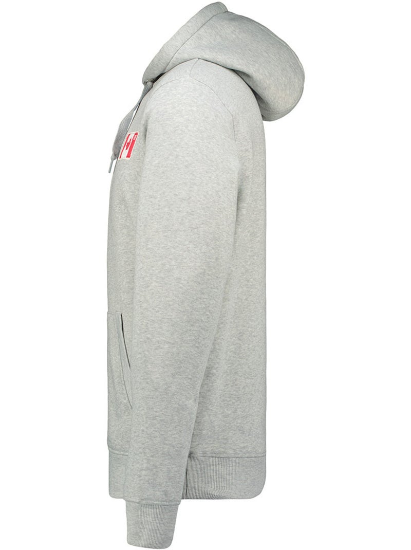 Sweat com capuz fondeak – canadian peak Cinza claro - Kiabi