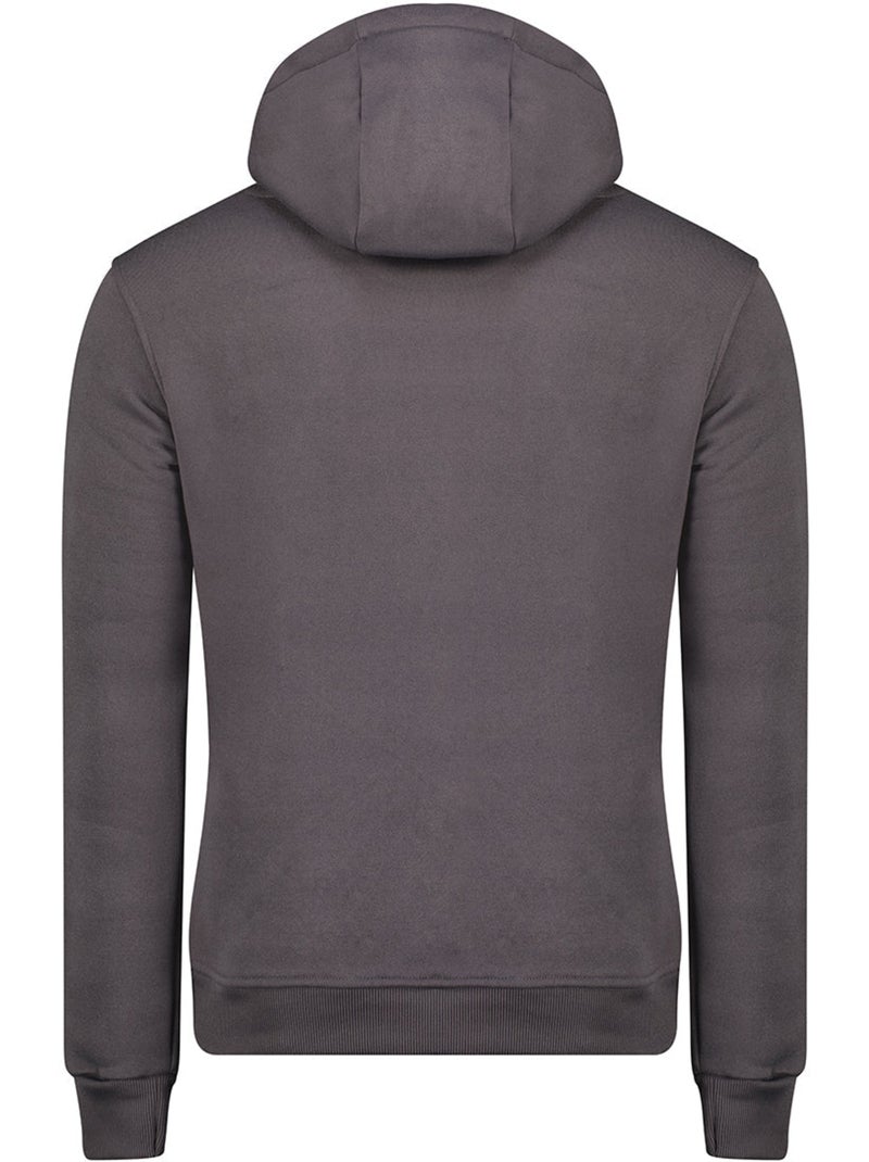 Sweat com capuz fondeak – canadian peak Cinza escuro - Kiabi