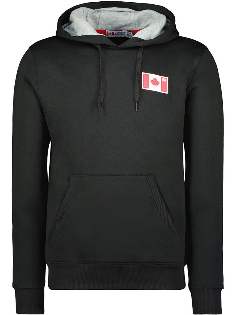 Sweat com capuz fondeak – canadian peak Preto - Kiabi