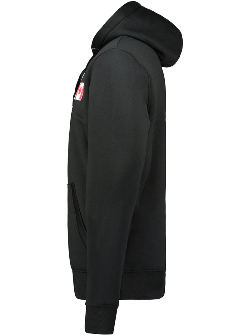 Sweat com capuz fondeak – canadian peak Preto - Kiabi