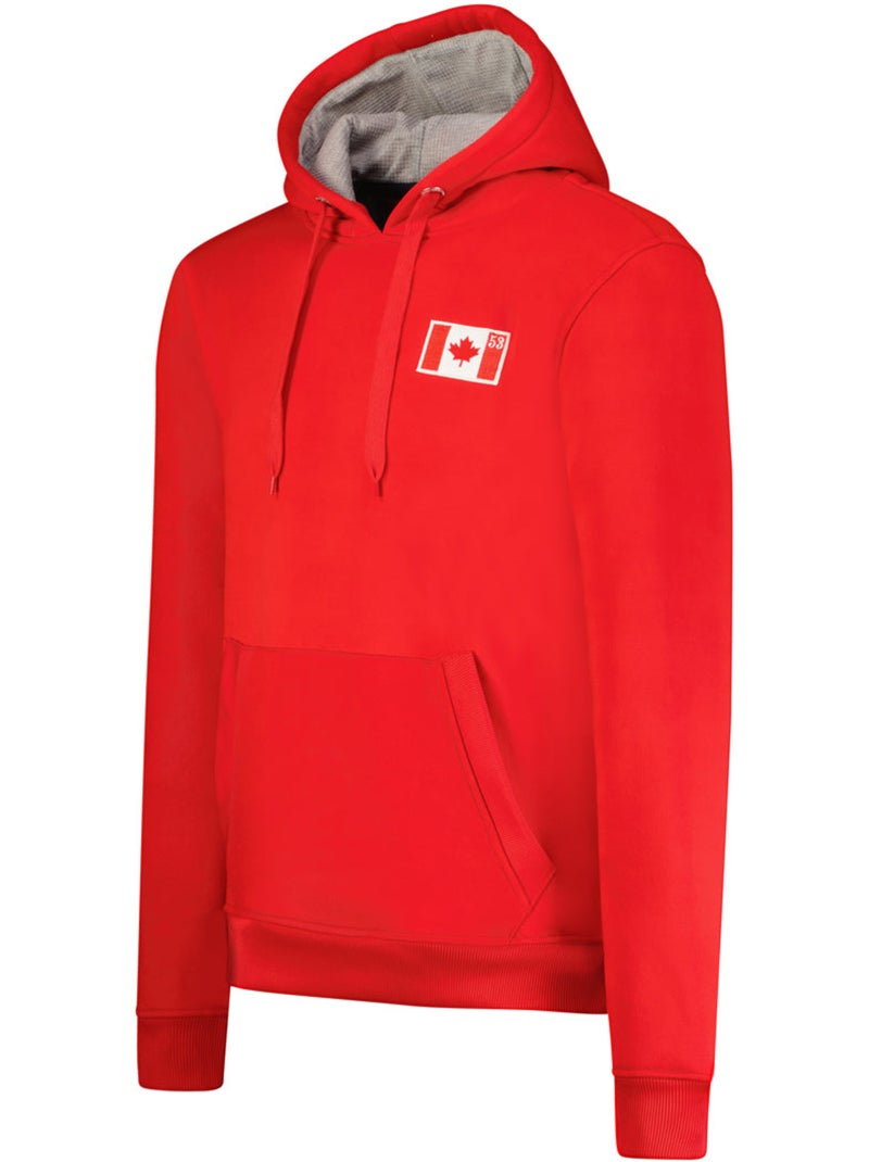 Sweat com capuz fondeak – canadian peak Vermelho - Kiabi