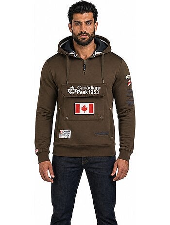 Sweat com capuz forrado galapagos – canadian peak