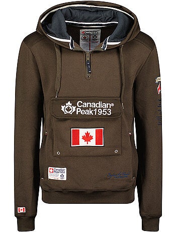 Sweat com capuz forrado galapagos – canadian peak