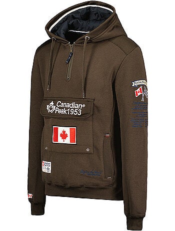 Sweat com capuz forrado galapagos – canadian peak