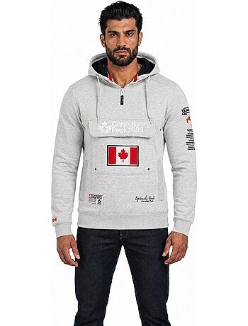 Sweat com capuz forrado galapagos – canadian peak
