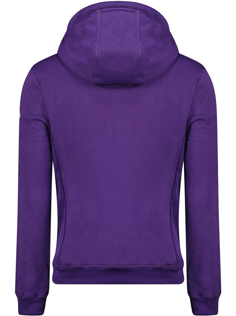Sweat com capuz forrado galapagos – canadian peak Roxo - Kiabi