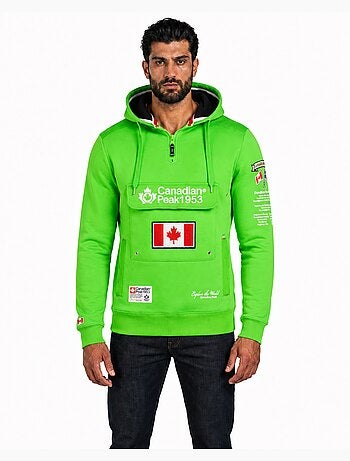 Sweat com capuz forrado galapagos – canadian peak