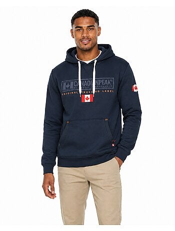 Sweat com capuz forrado gasikeak – canadian peak