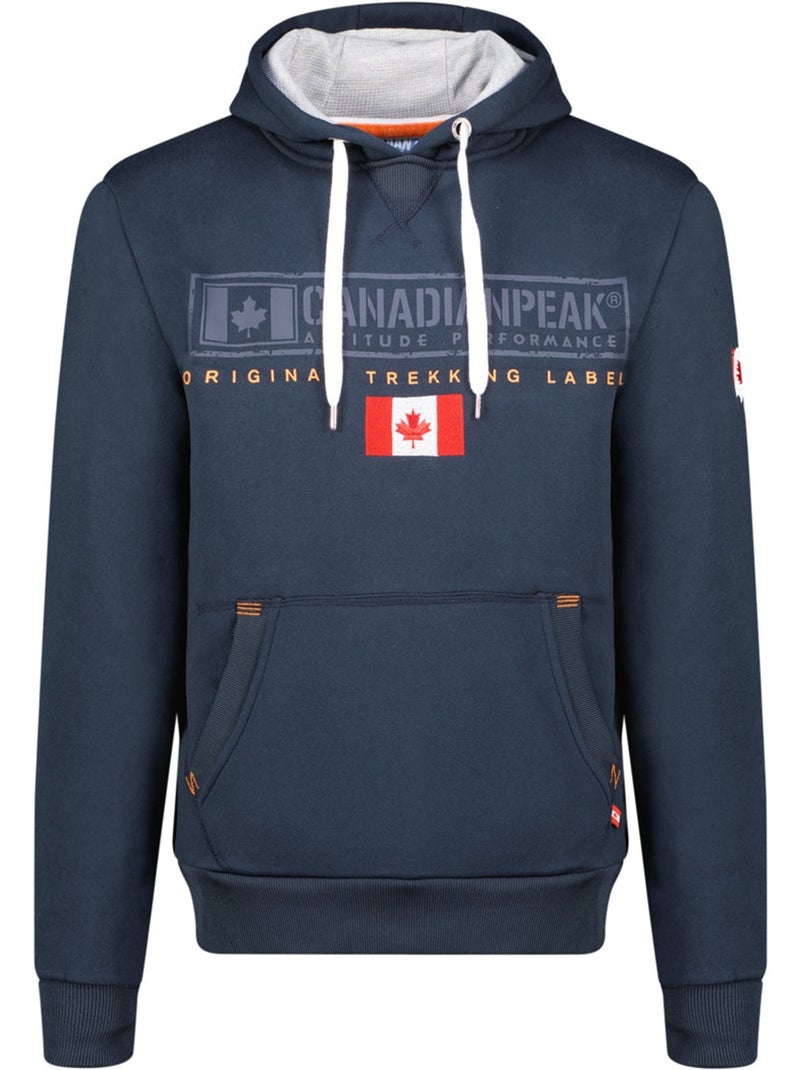 Sweat com capuz forrado gasikeak – canadian peak Azul-marinho - Kiabi