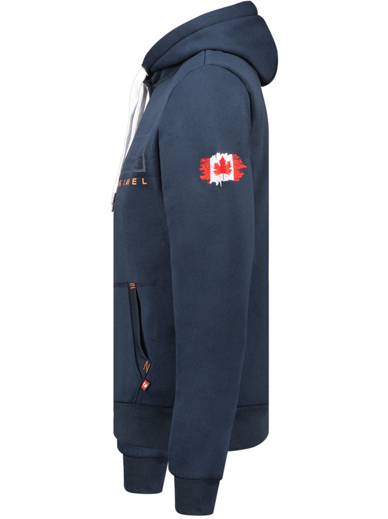 Sweat com capuz forrado gasikeak – canadian peak Azul-marinho - Kiabi