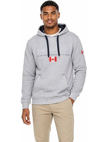 Sweat com capuz forrado gasikeak – canadian peak