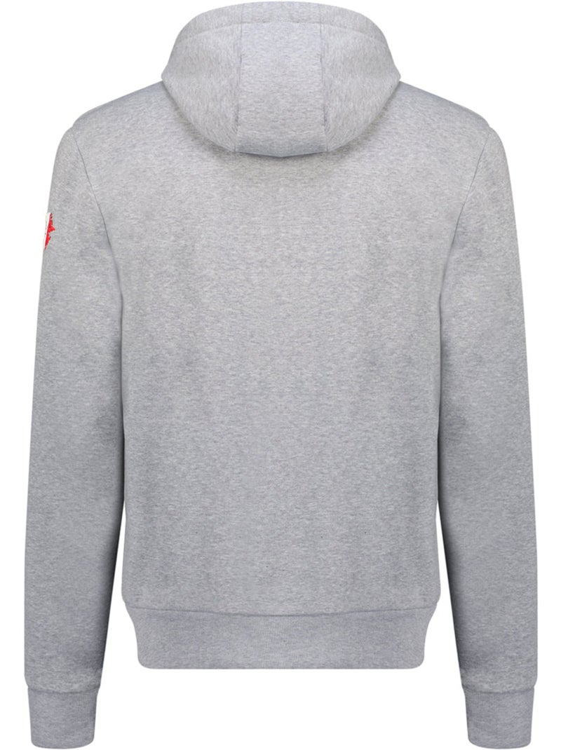 Sweat com capuz forrado gasikeak – canadian peak Cinza claro - Kiabi