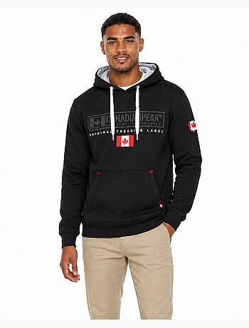 Sweat com capuz forrado gasikeak – canadian peak