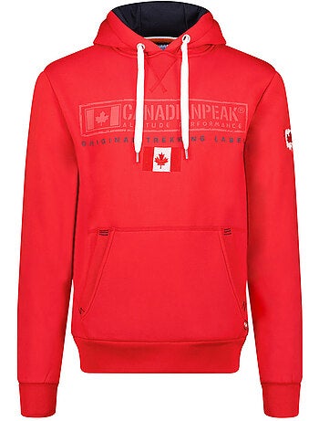 Sweat com capuz forrado gasikeak – canadian peak