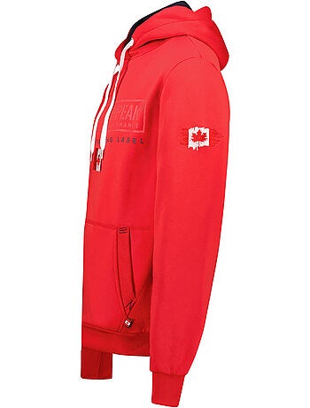 Sweat com capuz forrado gasikeak – canadian peak