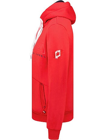 Sweat com capuz forrado gasikeak – canadian peak