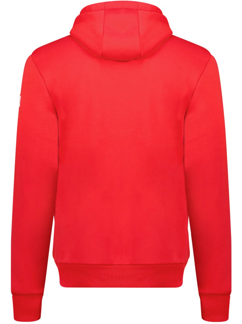 Sweat com capuz forrado gasikeak – canadian peak Vermelho - Kiabi