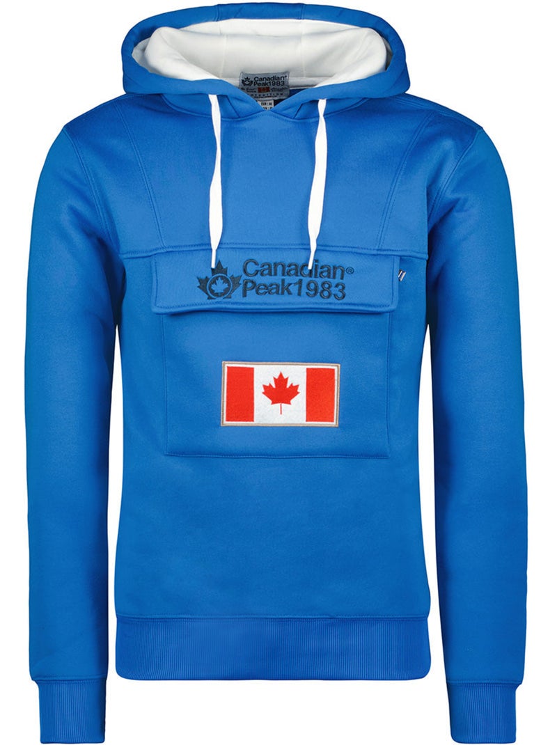 Sweat com capuz gadreak – canadian peak Azul - Kiabi