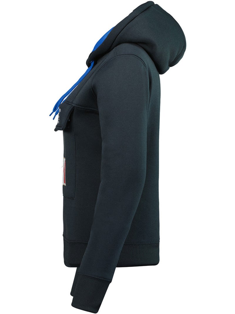 Sweat com capuz gadreak – canadian peak Azul-marinho - Kiabi