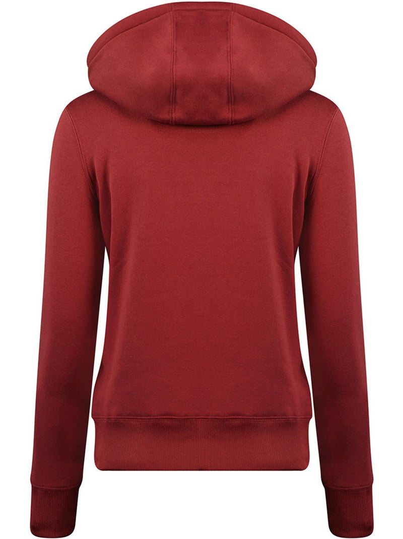Sweat com capuz gadreak – canadian peak Bordô - Kiabi