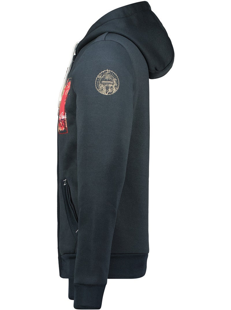 Sweat com capuz gayteak – canadian peak Azul-marinho - Kiabi