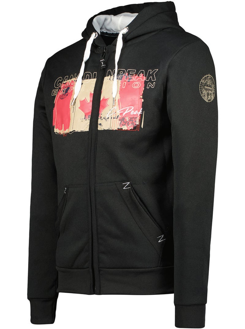 Sweat com capuz gayteak – canadian peak Preto - Kiabi