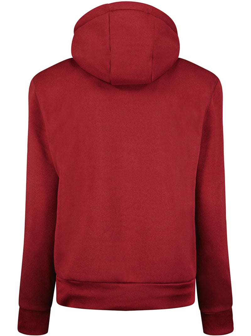 Sweat com capuz genifeak – canadian peak Bordô - Kiabi