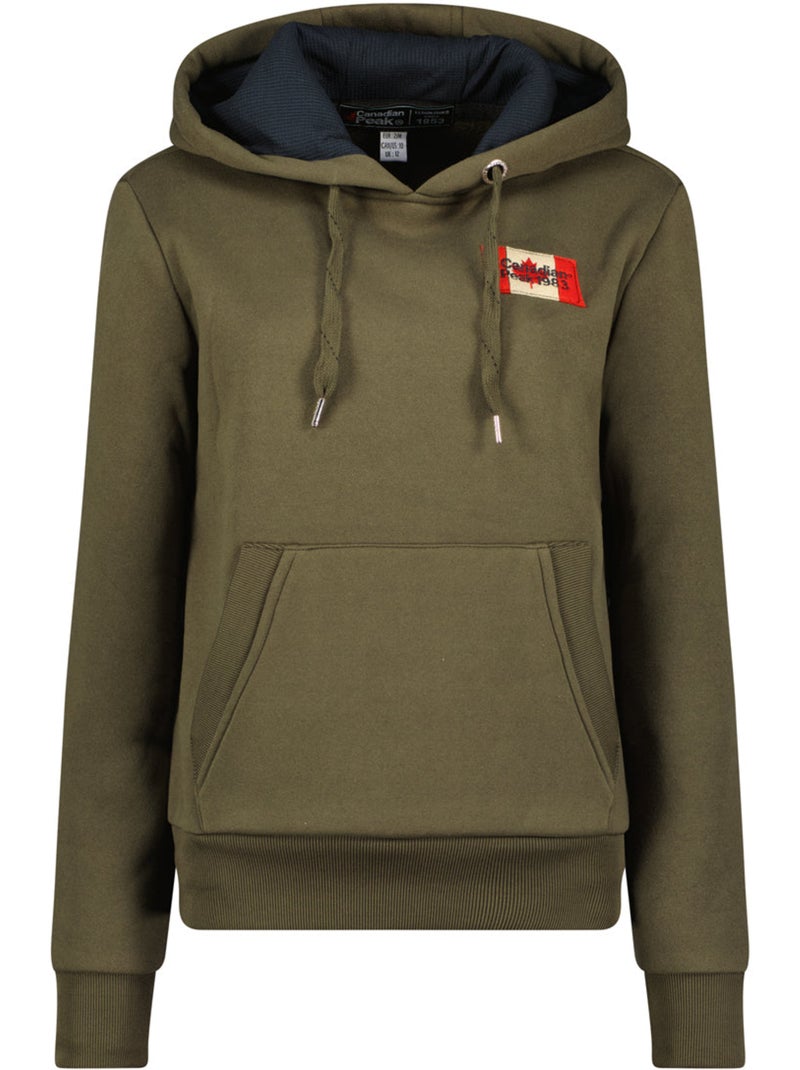 Sweat com capuz genifeak – canadian peak Cáqui - Kiabi