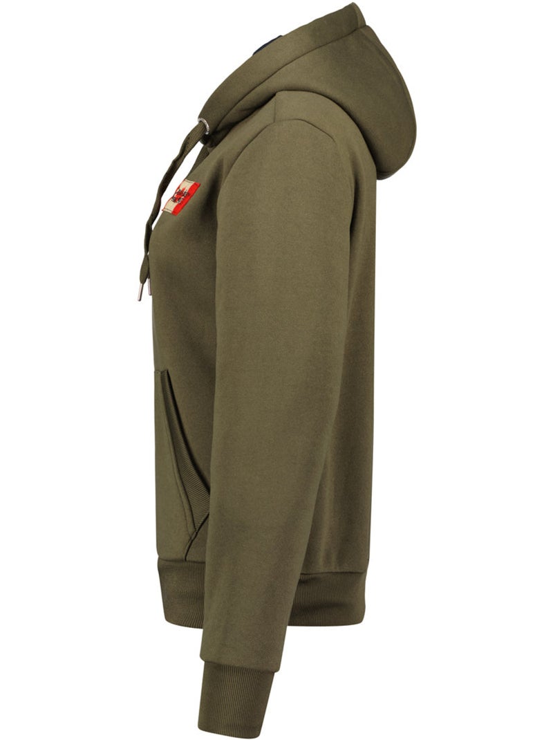 Sweat com capuz genifeak – canadian peak Cáqui - Kiabi