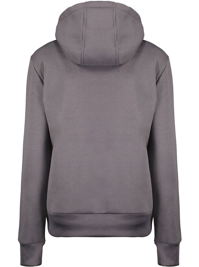 Sweat com capuz genifeak – canadian peak Cinza escuro - Kiabi