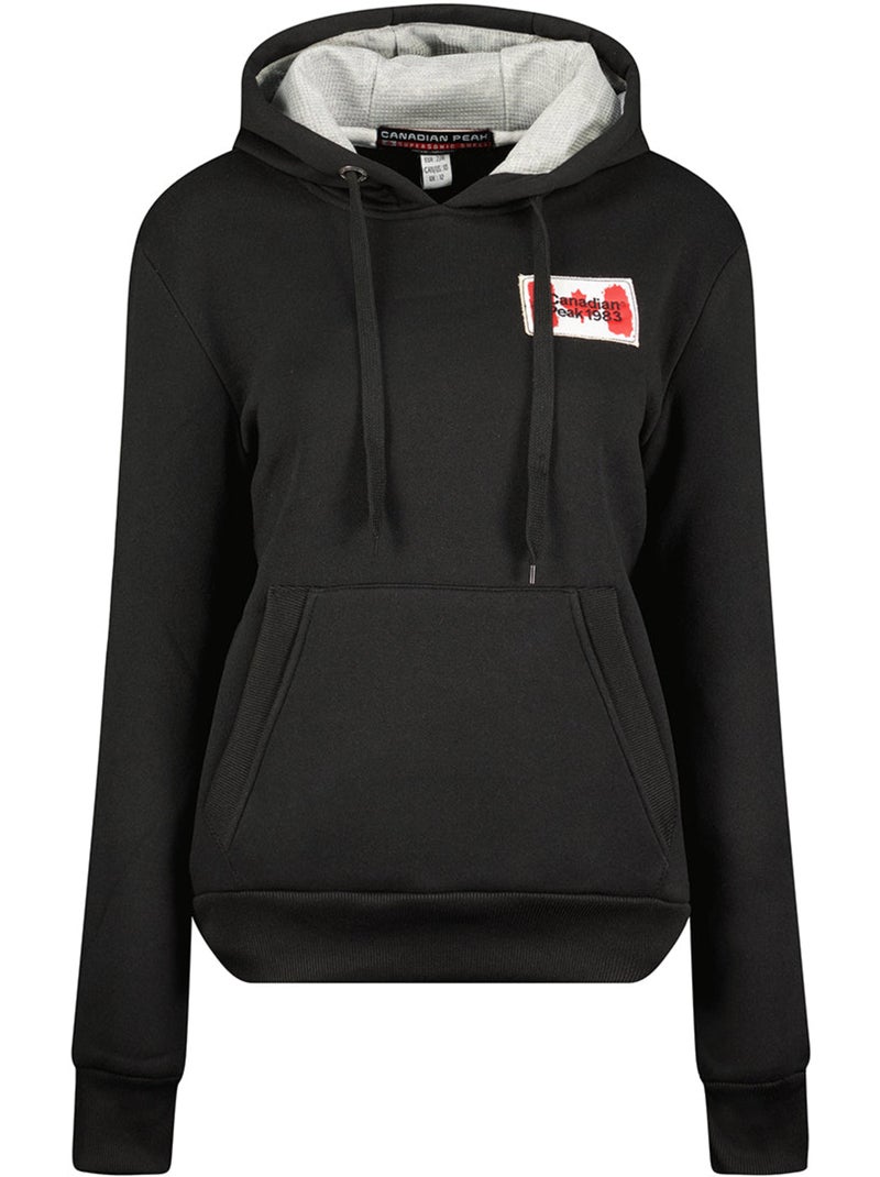 Sweat com capuz genifeak – canadian peak Preto - Kiabi