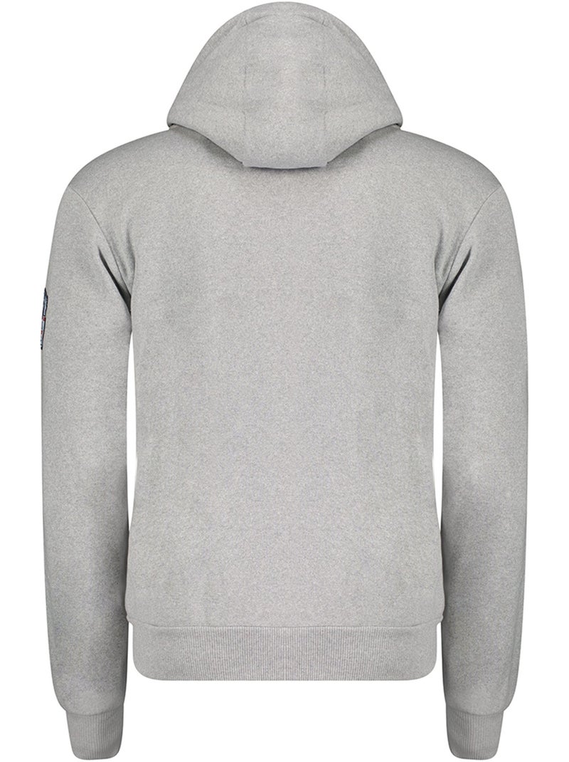 Sweat com capuz gisladeak – canadian peak Cinza claro - Kiabi