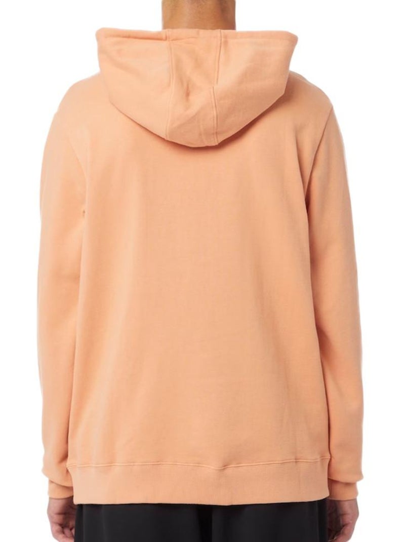 Sweat com capuz guess roy laranja claro para homem Pêssego - Kiabi