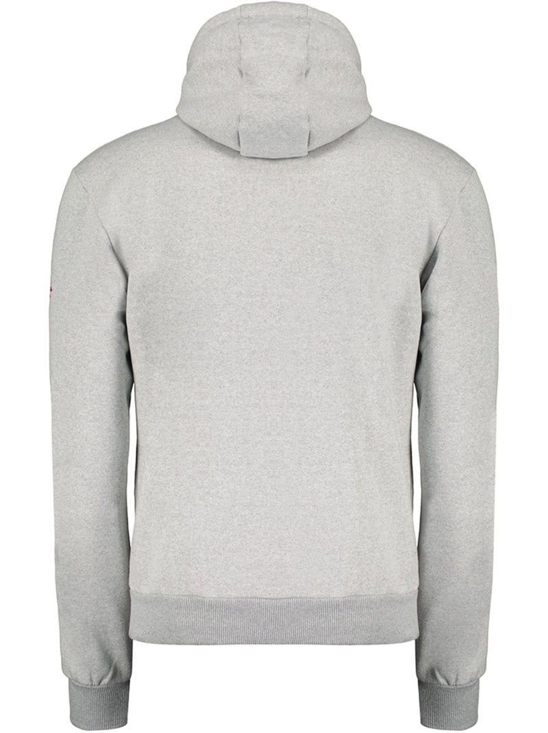 Sweat com capuz guitreak – canadian peak Cinza claro - Kiabi